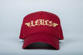 LEUCS Wingin It Snapback Maroon
